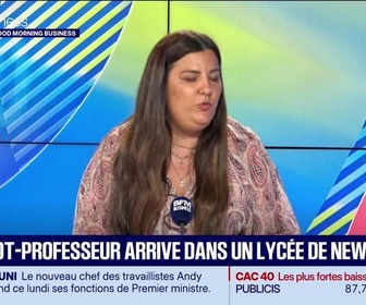 Replay Culture IA : Un robot-professeur arrive dans un lycée de New York, par Léa Benaim - 20/07