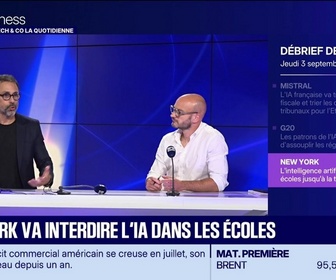 Replay Tech & Co, la quotidienne - New York va interdire l'IA dans les écoles - 03/09