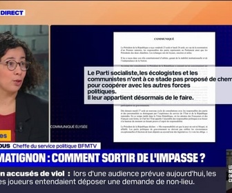 Replay 7 MINUTES POUR COMPRENDRE - Comment sortir de l'impasse à Matignon?