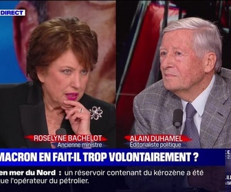 Replay Face à Duhamel : Roselyne Bachelot - Macron en fait-il trop volontairement ? - 10/03