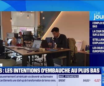 Replay Good Morning Business - Cadres : les intentions d'embauche au plus bas