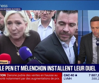 Replay Good Morning Business - La tribune politique : RN/LFI, Le Pen et Mélenchon installent leur duel - 28/10