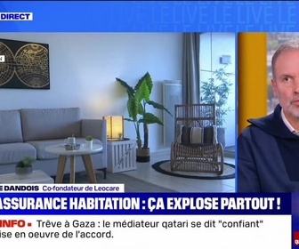 Replay Le Live BFM - Assurance habitation : ça explose partout ! - 21/01