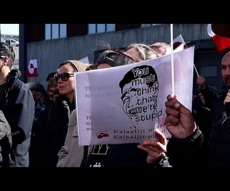 Replay Nous ne sommes pas à vendre : les Groenlandais manifestent contre la présence américaine