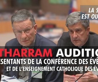 Replay La séance est ouverte ! - Audition des représentants de la Conférence des évêques et de l'enseignement catholique