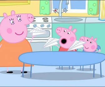 Replay Peppa Pig - S3 E50 - Les avions de papier