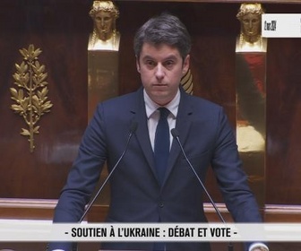 Replay Les grands débats - Soutien de la France à l'Ukraine : débat et vote à l'Assemblée nationale