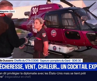 Replay BFM Première - Feux: comment les sapeurs pompiers se préparent aux incendies