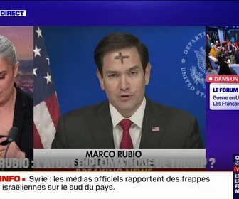 Replay 20H BFM - LE CHOIX D'ELSA - Marco Rubio: le maitre de la diplomatie de Donald Trump