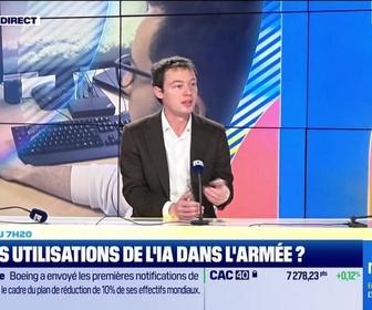 Replay Good Morning Business - Le choix du 7.20 : Quelles utilisations de l'IA dans l'armée ? - 19/11