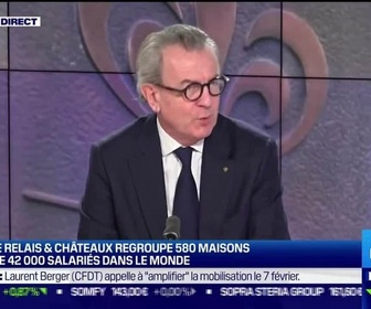 Replay Good Morning Business - Laurent Gardinier (Relais & Châteaux) : Les nouvelles ambitions de Relais & Châteaux - 03/02