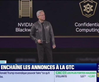 Replay Tech & Co, la quotidienne - Le Tech Flash : Nvidia enchaîne les annonces à la GTC, par Julien Thibaud - 17/03
