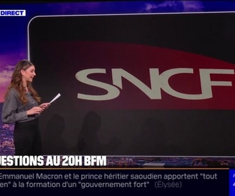 Replay 20H BFM - Pourquoi la SNCF a-t-elle supprimé les trains couchettes? Vos questions au 20 heures de BFMTV