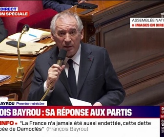 Replay BFM Story - François Bayrou ironise sur le sens de la nuance de Mathilde Panot, présidente du groupe LFI à l'Assemblée nationale