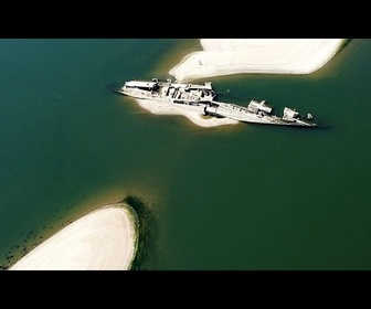 Replay Près de 200 navires de guerre allemands refont surface dans le lit du Danube asséché en Serbie