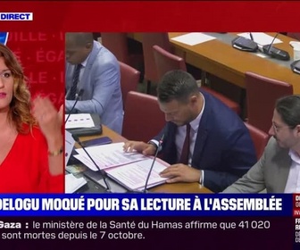 Replay Liberté Egalité Brunet! - Delogu moqué pour sa lecture à l'Assemblée - 10/09