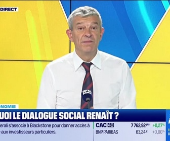 Replay Doze d'économie : Pourquoi le dialogue social renaît ? - 27/09