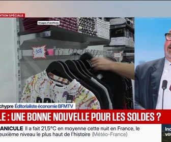 Replay BFM Première - Canicule: une bonne nouvelle pour les soldes qui débutent ce mercredi ?