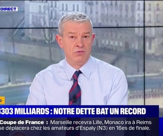 Replay La chronique éco - La dette publique atteint 3.303 milliards d'euros au troisième trimestre, un record