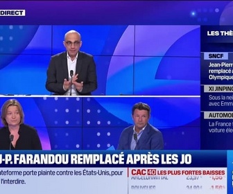 Replay Les experts du soir - SNCF : J-P. Farandou remplacé après les JO - 07/05