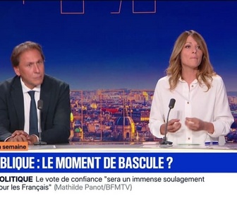 Replay BFM Dimanche soir - Cinquième République : le moment de bascule ? - 07/09