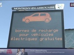 Replay BFM Première - Dans ce village dans l'Aisne, les automobilistes peuvent recharger gratuitement leurs voitures électriques