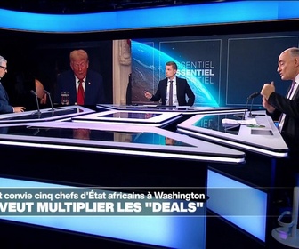 Replay On va plus loin - 5 chefs d'états africains à Washington : l'art du deal de Donald Trump