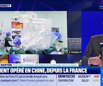 Replay Tech & Co, la quotidienne - Dr Richard Gaston (Chirurgien urologue) : Un chirurgien a opéré un patient en Chine, depuis Bordeaux - 20/11