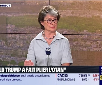 Replay La Grande Interview - Claude-France Arnould (Diplomate): Donald Trump a fait plier l'OTAN - 25/06