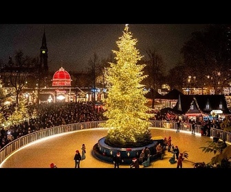 Replay Tivoli à Copenhague lance la saison de Noël avec plus d'un million de lumières