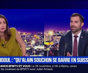 Replay BFM Grand Soir - Souchon pas assez con pour voter RN, Odoul répond - 17/11