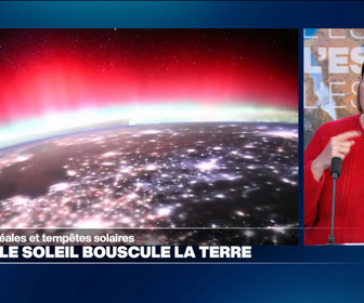 Replay Élément Terre, la quotidienne - Tempête solaire et aurores boréales: quand le Soleil bouscule la Terre
