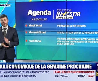 Replay Tout pour investir, la masterclass - L'agenda économique de la semaine prochaine - 15/05