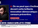 Replay BFM Politique - C'est une honte pour le service public: Éric Ciotti souhaite que la ministre de la Culture demande la démission de la direction de Radio France après le retrait de Charles Sapin