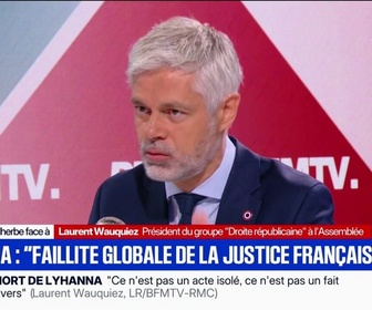 Replay Face à Face - Notre justice est beaucoup trop lente, estime Laurent Wauquiez
