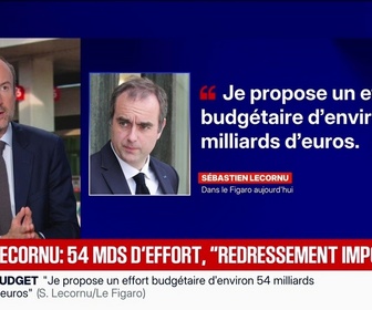 Replay Marschall Truchot : Lecornu propose un effort budgétaire de 54 milliards - 17/09