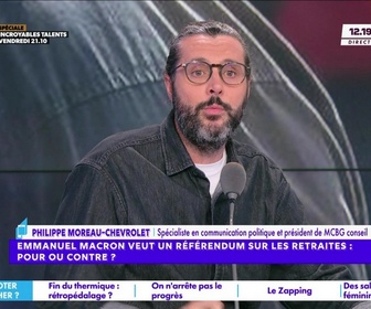 Replay Estelle Midi - Emmanuel Macron veut un référendum sur les retraites : pour ou contre ?