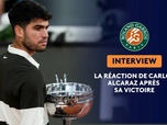 Replay Finale - Les premiers mots de Carlos Alcaraz après son sacre : C'est incroyable