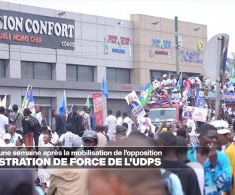 Replay Journal de l'Afrique - RD Congo : Démonstration de force de l'UPDS à Kinshasa