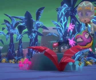 Replay Les Pyjamasques Power Heroes Le cercle des héros - Roméo, l'apprenti envahisseur Partie 2