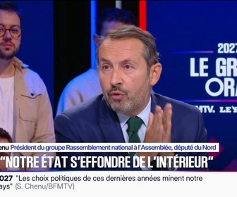Replay Le Grand Oral 2027 - Libération de stocks stratégiques de carburants: C'est du bricolage, fustige Sébastien Chenu, président du groupe RN à l'Assemblée nationale