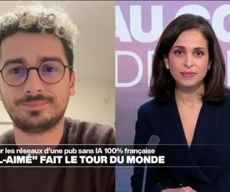 Replay Au cœur de l'info, l'invité - Théophile Dufresne : les images qu'on voit en IA manquent vraiment de supplément d'âme