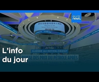 Replay L'info du jour | 10 mars 2026 - Soir