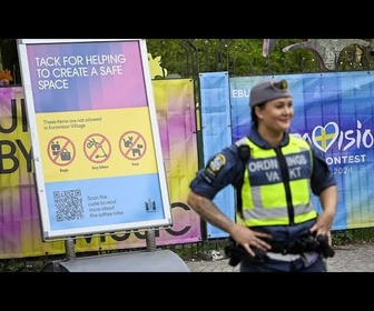 Replay Une sécurité renforcée à Malmö pour la semaine de l'Eurovision