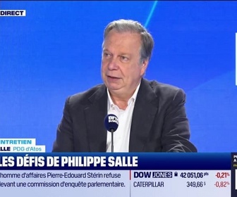 Replay Le Grand entretien : Baisse des revenus prévue à court terme d'Atos - 15/05