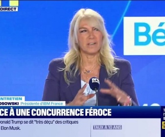 Replay Béatrice Kosowski, présidente d'IBM France, est l'invitée de good morning business