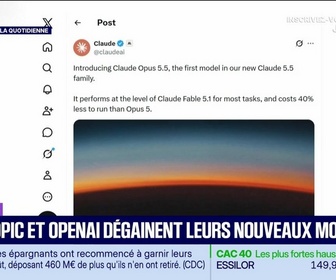 Replay Tech & Co, la quotidienne - Le Tech Flash : Anthropic et OpenAI dégainent leurs nouveaux modèles, par Léa Benaim - 23/09