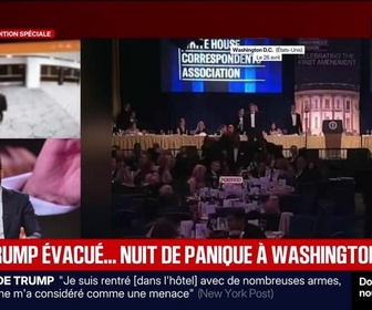Replay BFM Grand Soir - Édition Spéciale : Tirs, Trump évacué... nuit de panique à Washington - 26/04