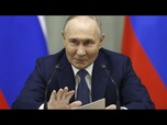Replay Vladimir Poutine a été investi pour un cinquième mandat