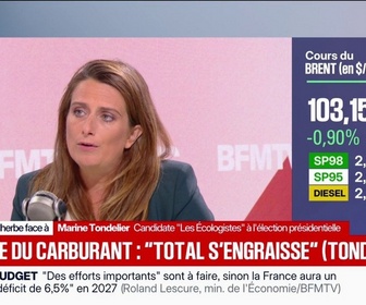 Replay Face à Face - Marine Tondelier, candidate Les Écologistes à l'élection présidentielle, veut financer une grande transition énergétique grâce aux héritages les plus élevés